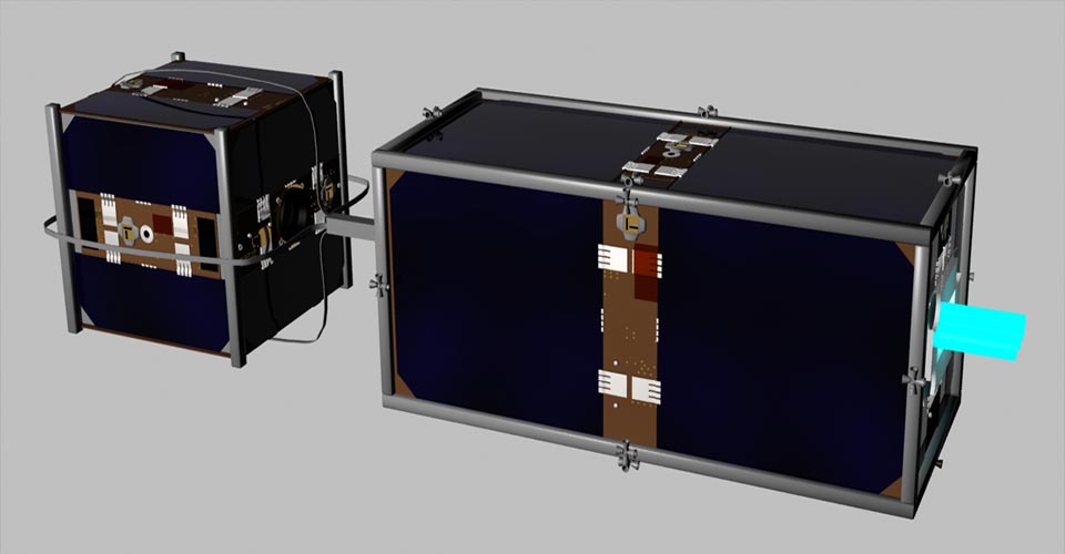 Clean Space One and Swiss Cube
